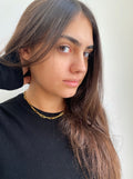 Minimalist Ins-Style Thin Golden-Tone Chain