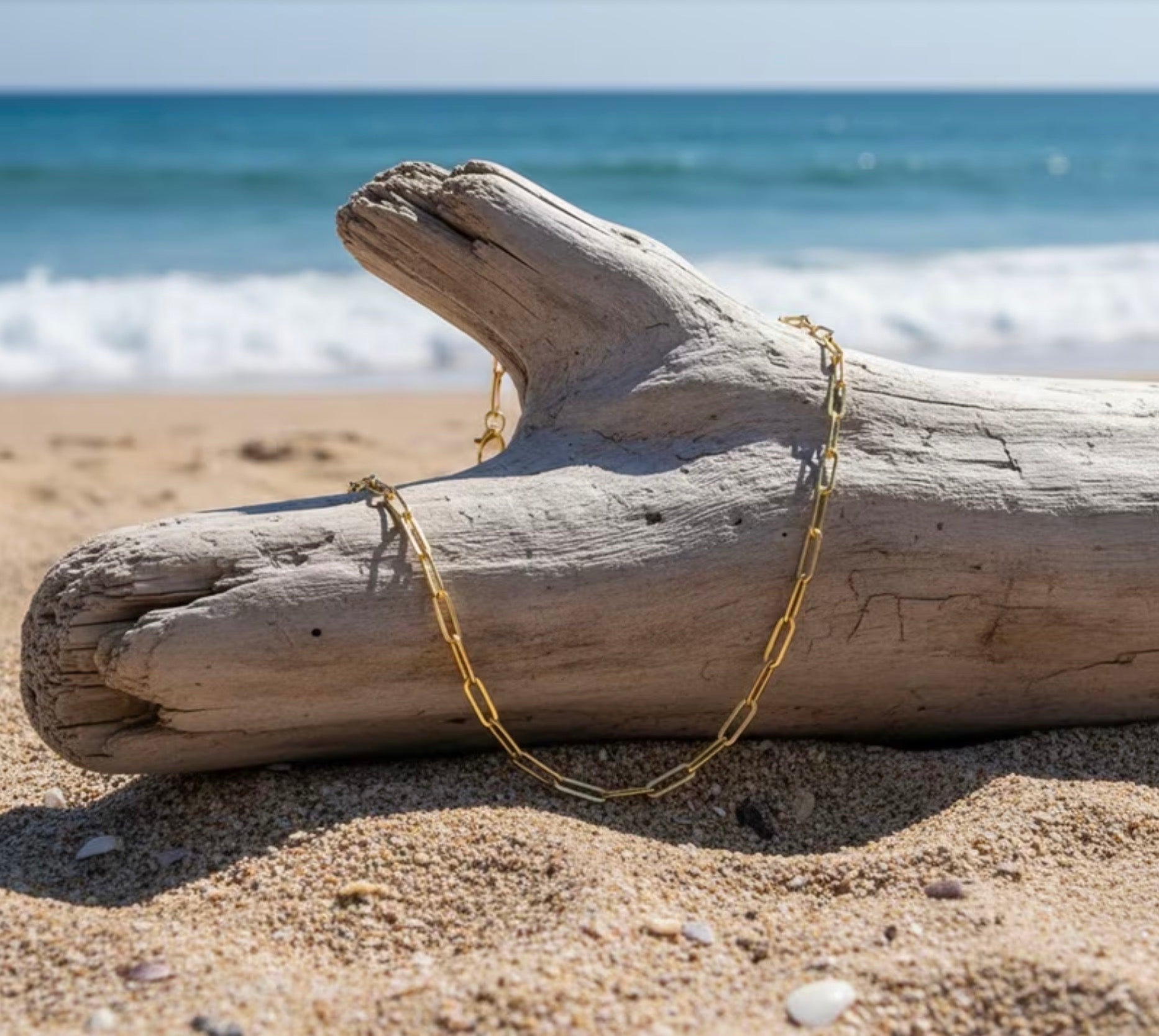 Minimalist Ins-Style Thin Golden-Tone Chain