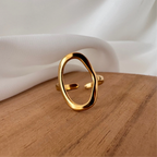 modern abstract open ring