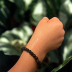 unisex beaded stretch bracelet