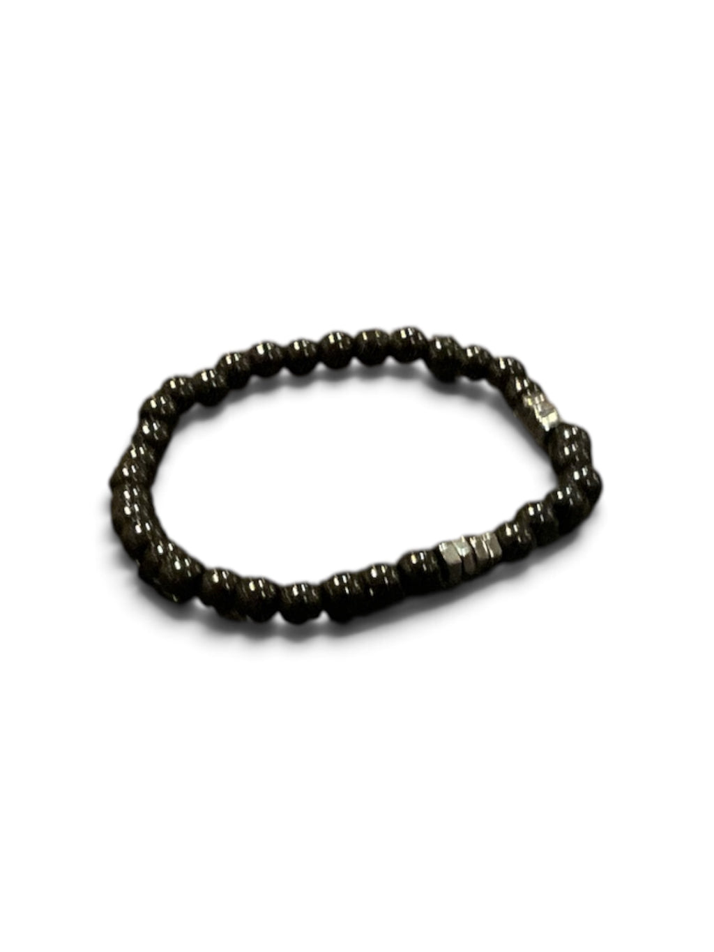 unisex beaded stretch bracelet