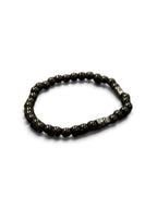 unisex beaded stretch bracelet