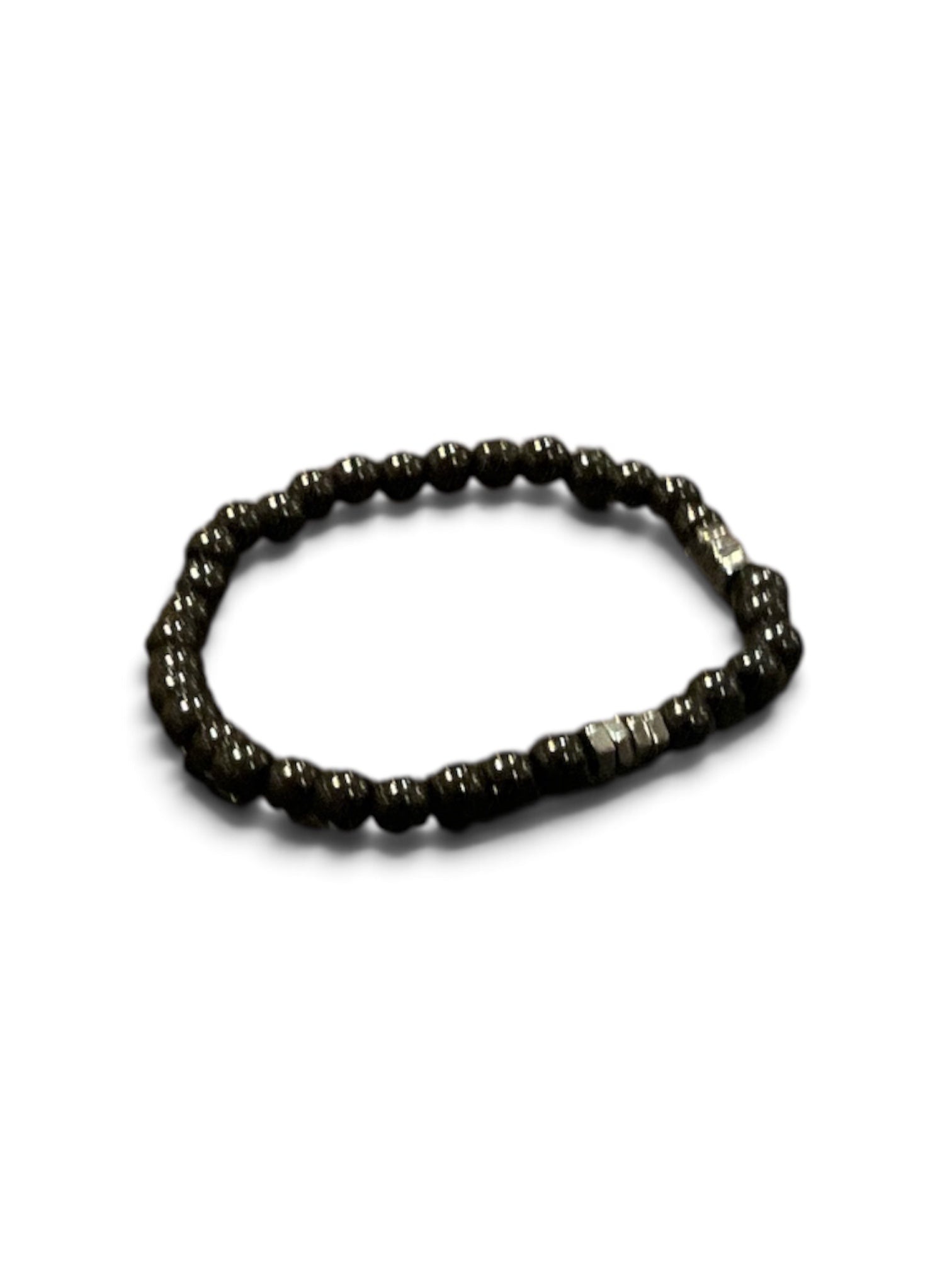 unisex beaded stretch bracelet