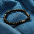 unisex beaded stretch bracelet