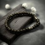 unisex beaded stretch bracelet
